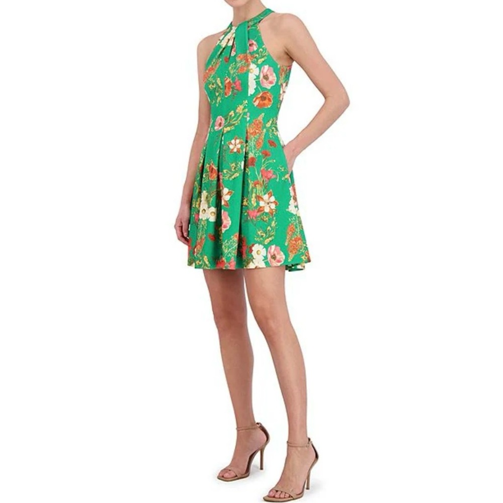 VINCE CAMUTO Halter Neck Fit and Flare